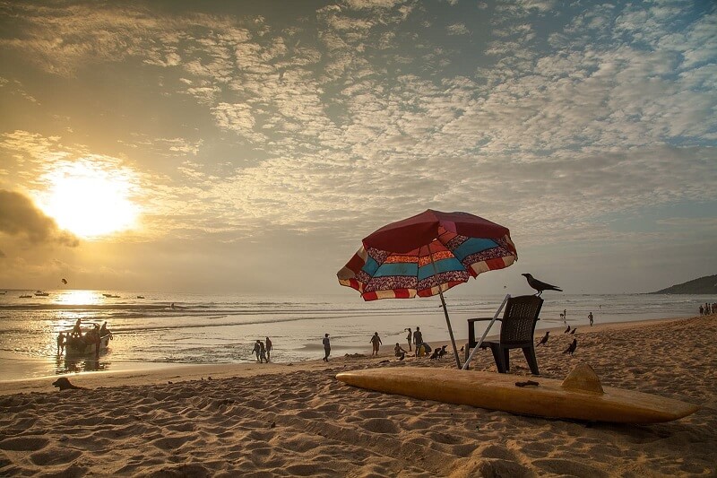 Goa Calangute Beach