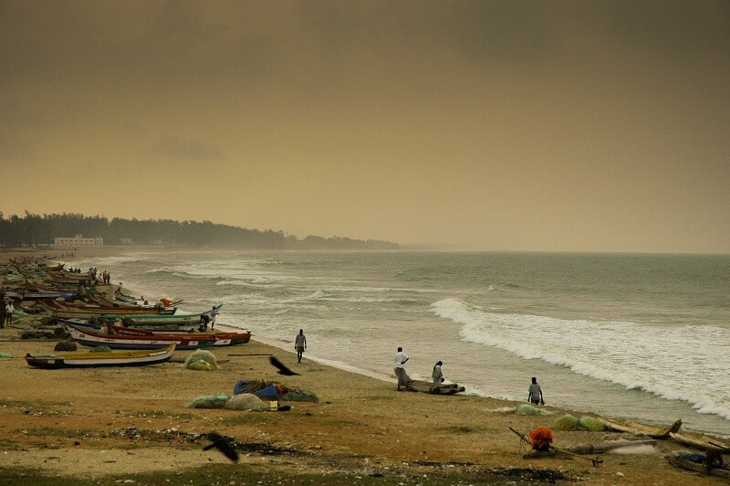 Mahabalipuram (Mamallapuram) Beach