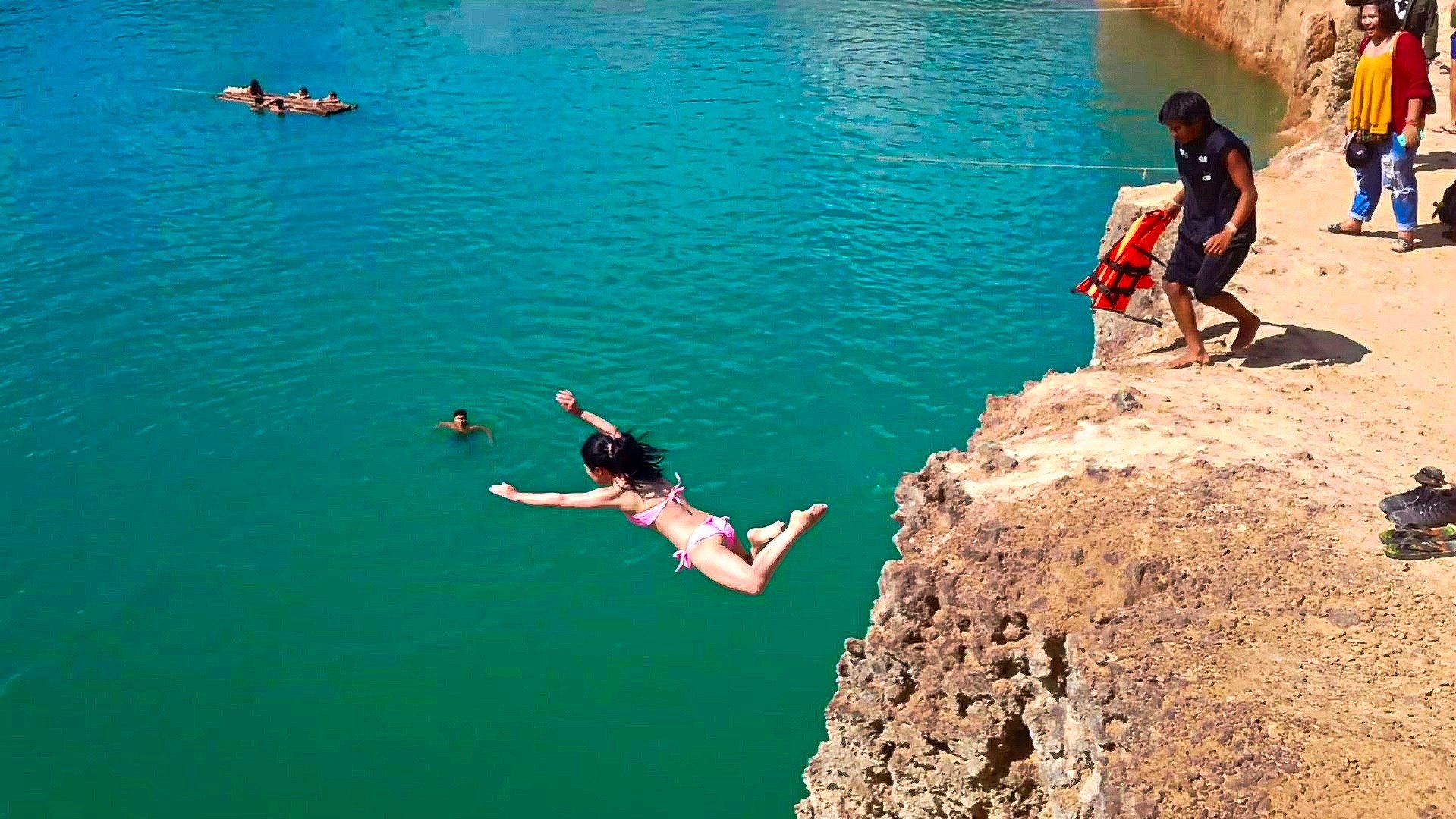 Jumping into the Grand Canyon