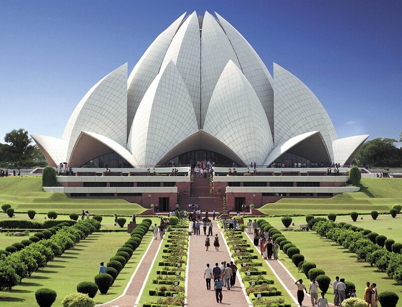 El templo del loto, Delhi