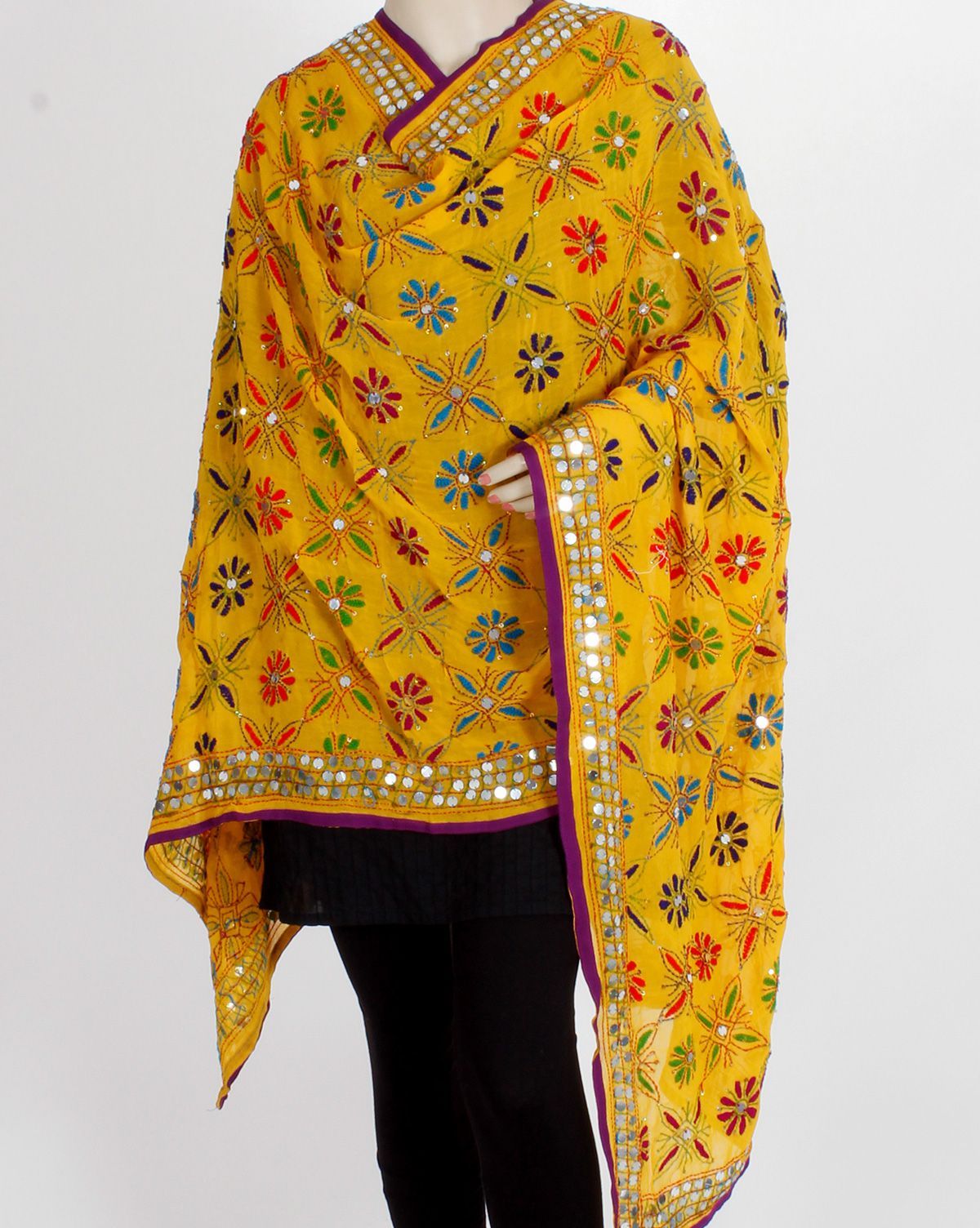 Amritasar Phulkari Dupatta