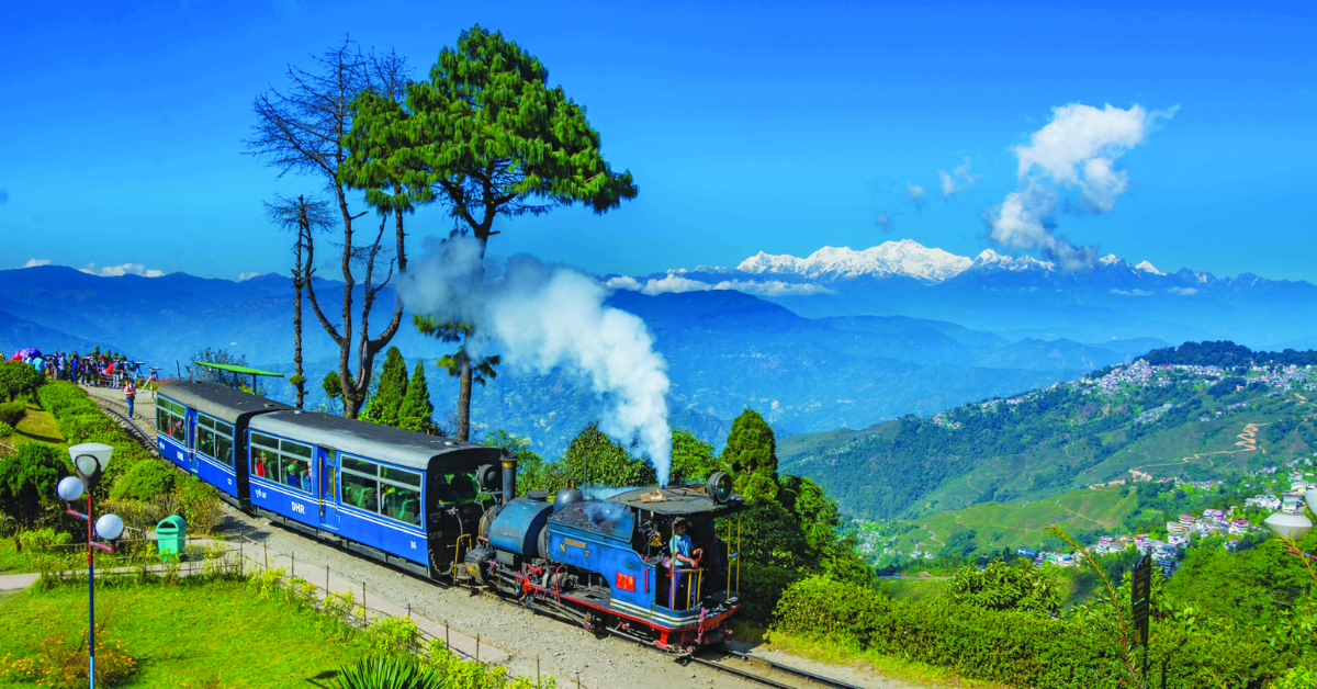 Ride the toy train Darjeeling