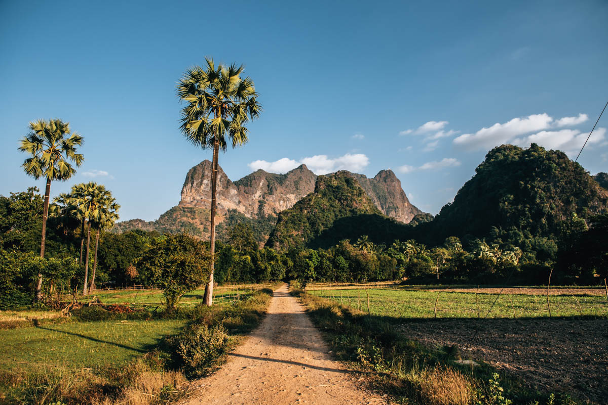 Hpa-an in Myanmar