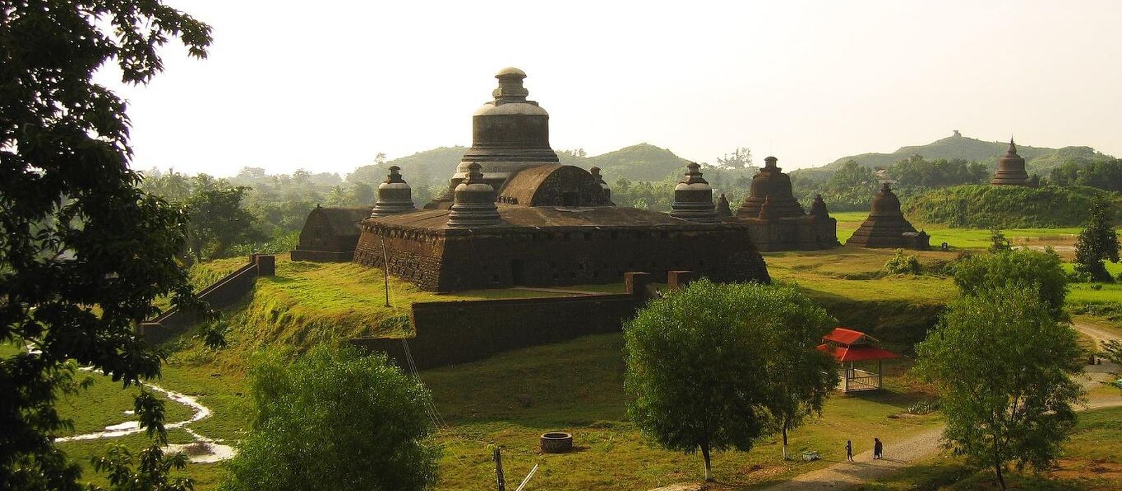 Mrauk U in Myanmar