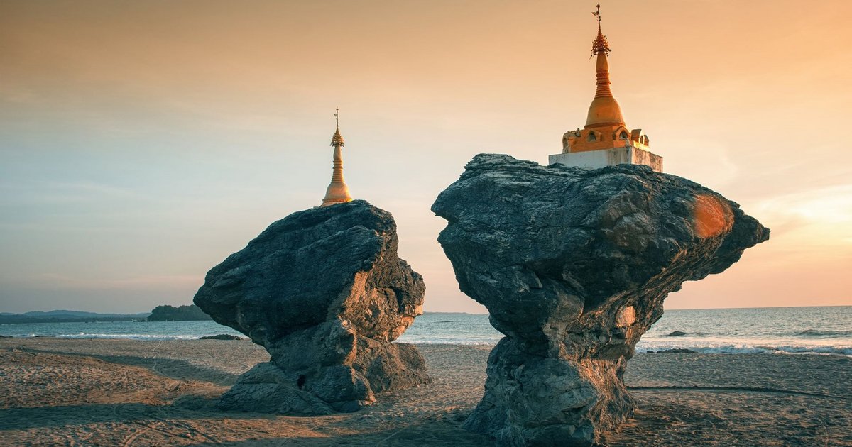  Ngwe Saung in Myanmar