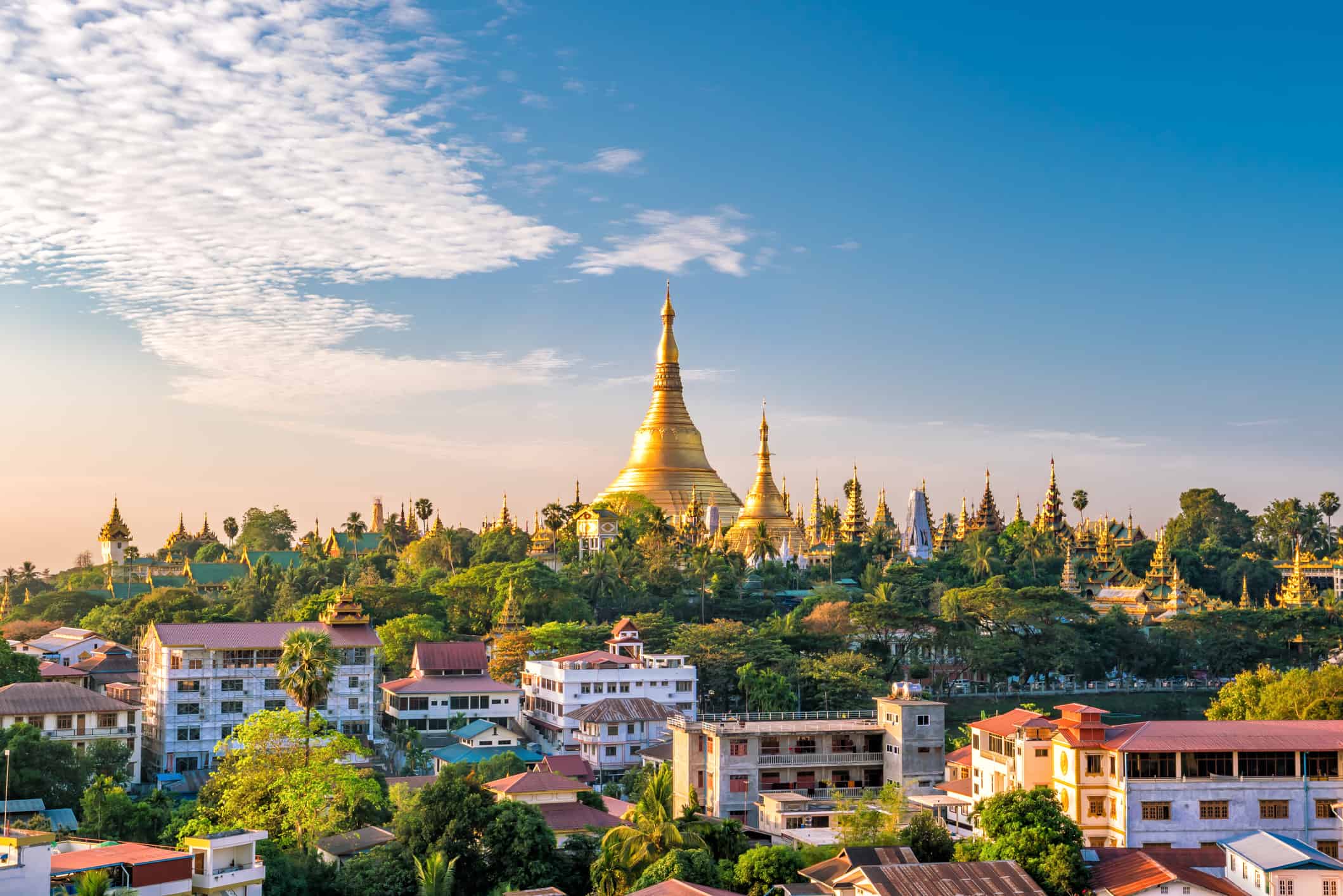 Yangon in Myanmar