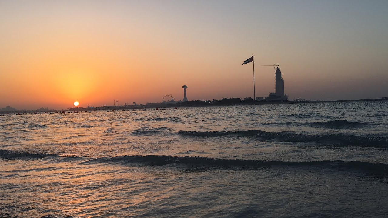 Abu Dhabi Sun Set