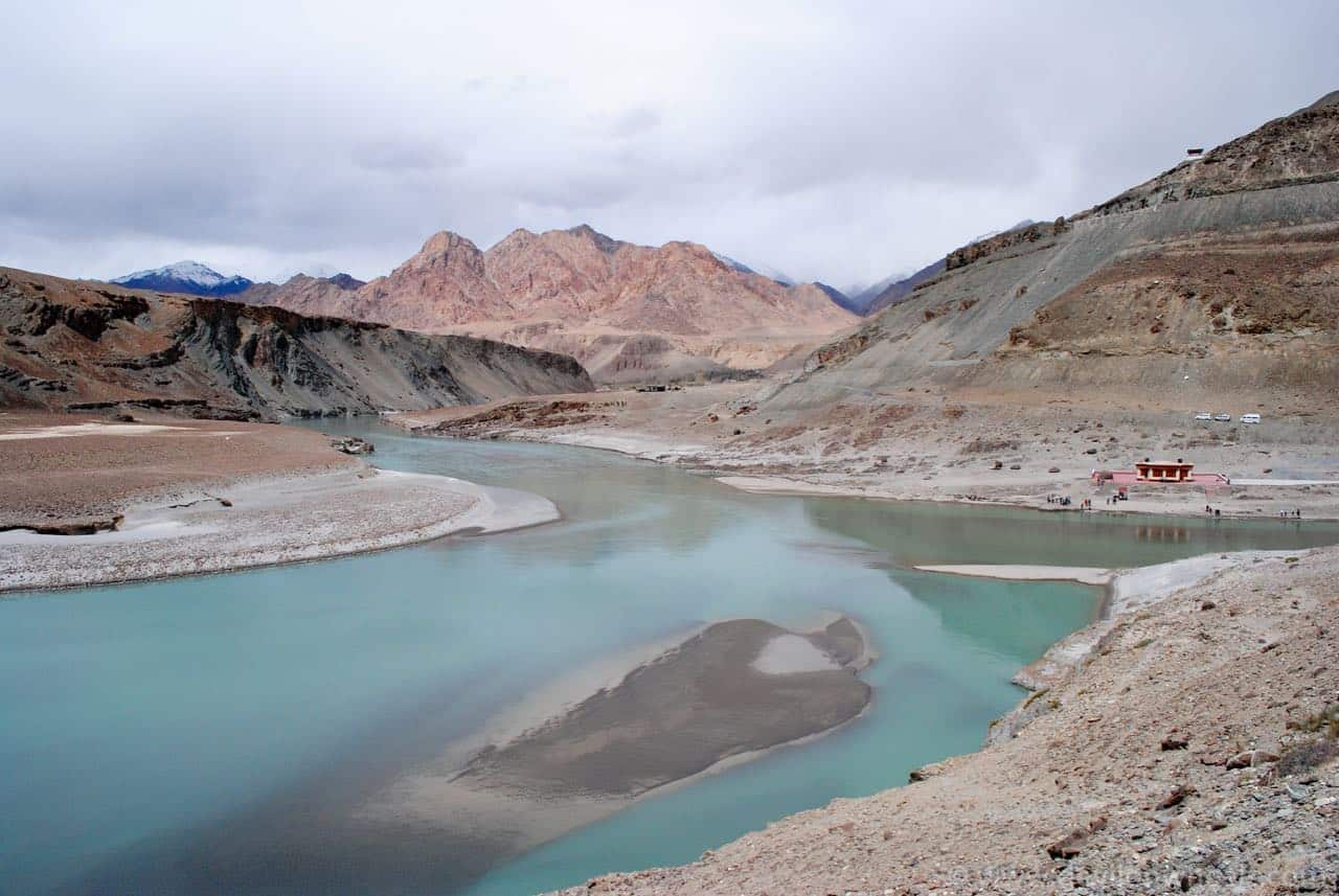 Confluence – Indus and Zanskar Rivers