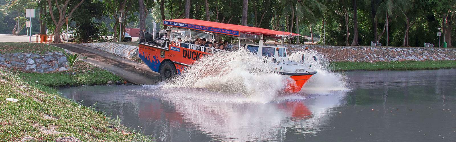  Unique Ride from Sentosa Original Duck Trips