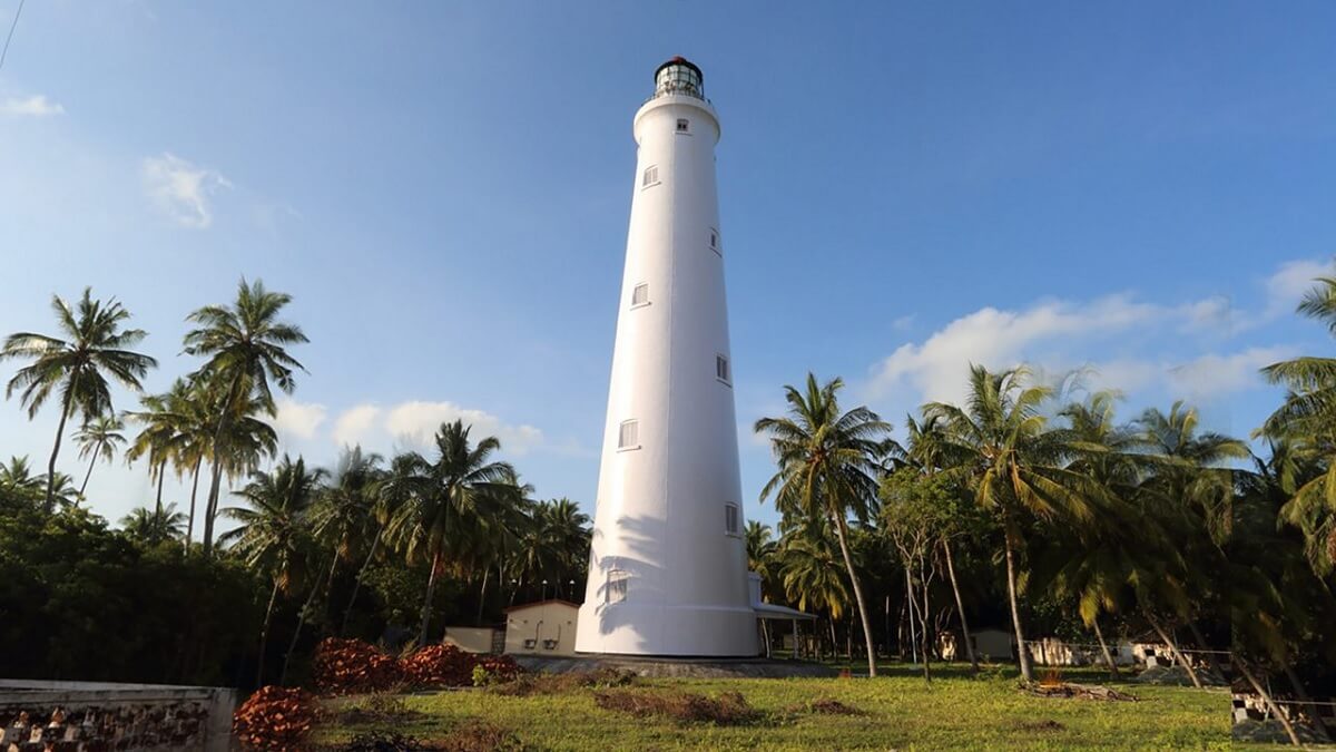 Visita a la casa de luces en la isla de Minicoy