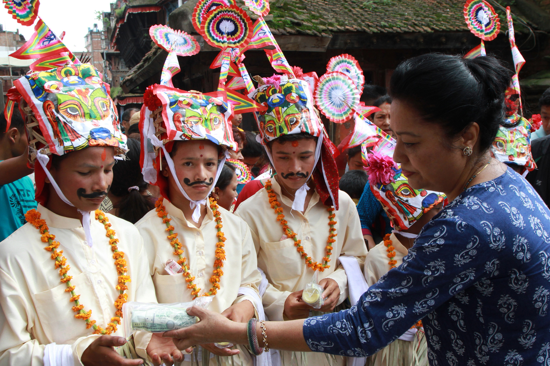 Nepal Festival Gaijatra-Kathmandu