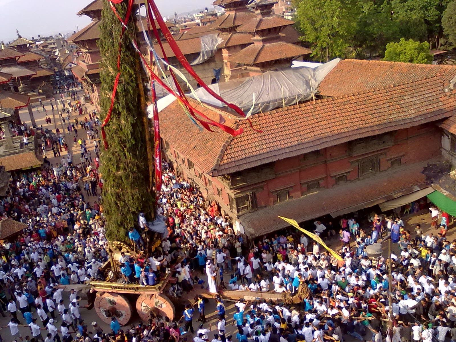 Nepal Festival Rato Machhindranath Jatra