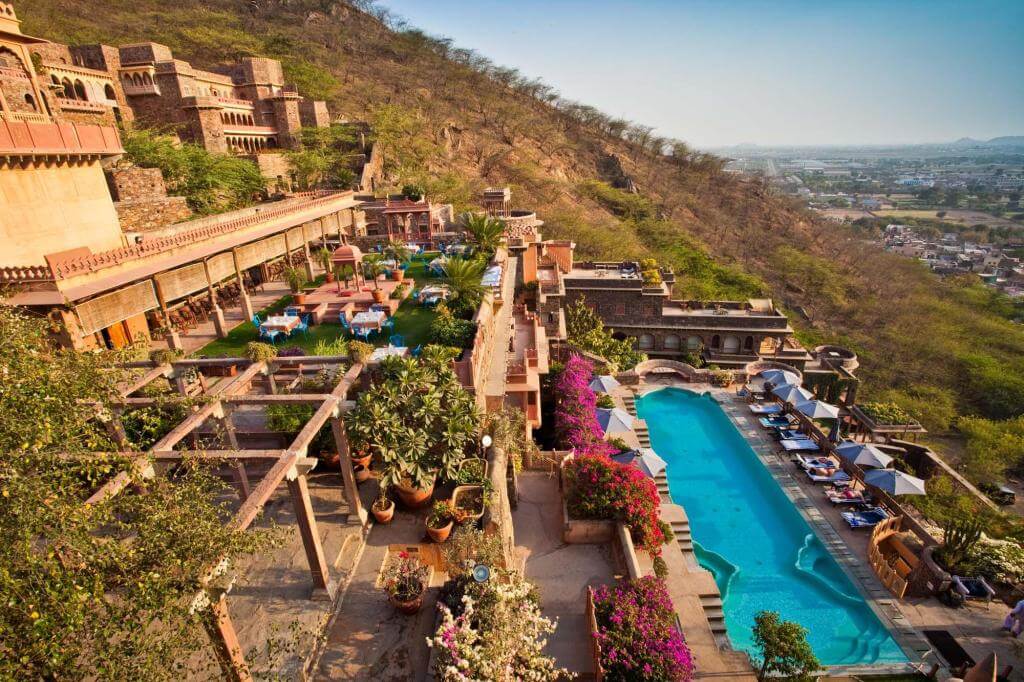 Palacio del fuerte de Neemrana, Rajastán