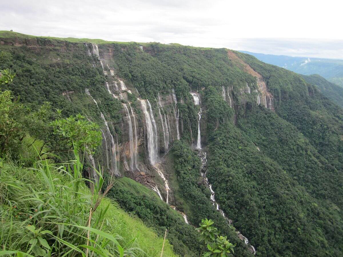 Cataratas Nohsngithiang, Meghalaya