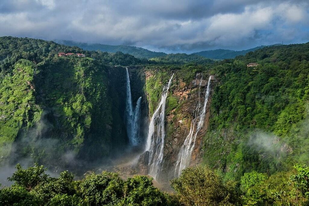 increíbles cascadas de la India