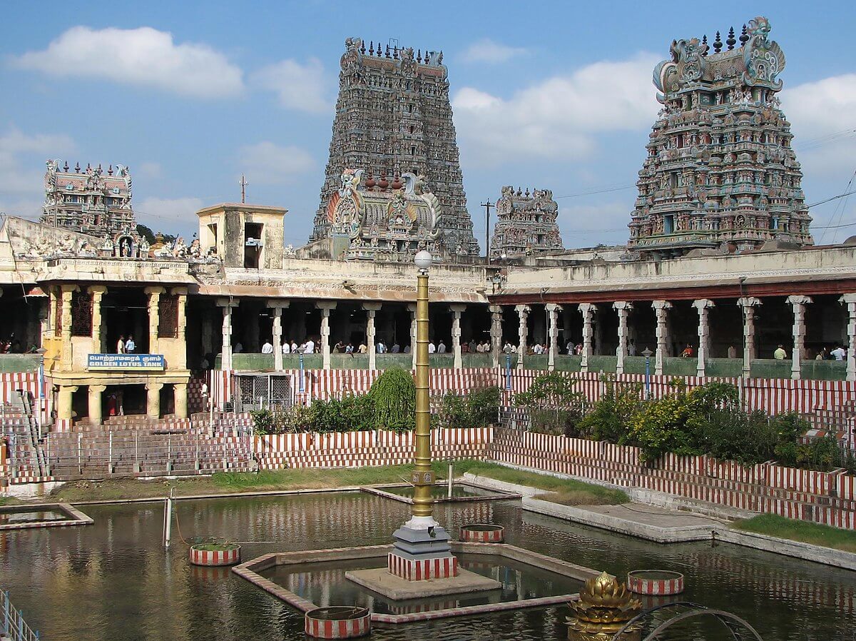 Templo Meenakshi Amman, Madurai, Tamil Nadu