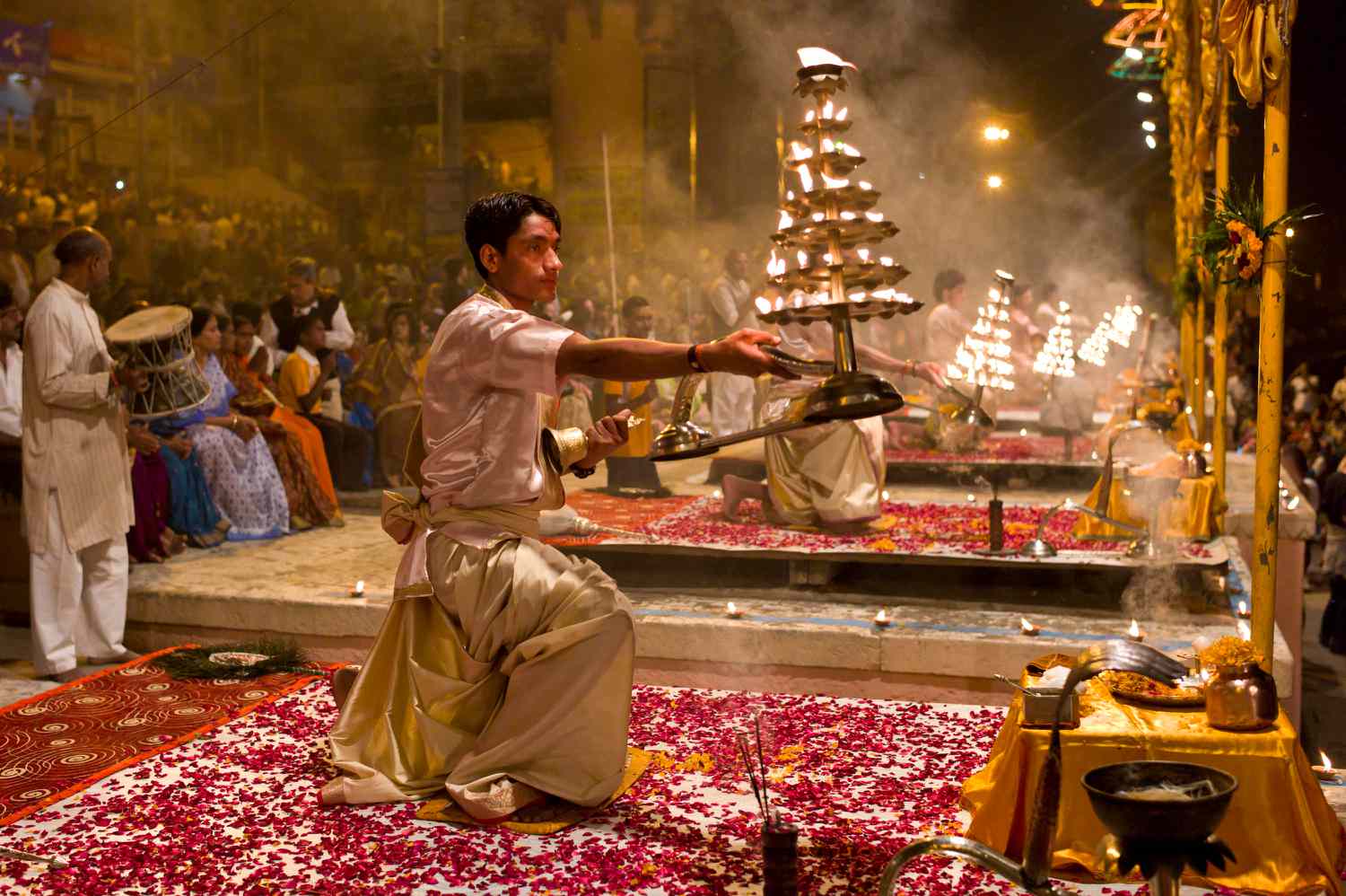 Aarti Ceremony at Ghat