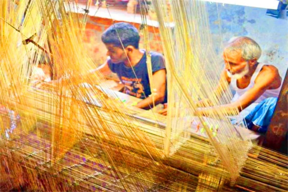 Banaras Saraimohana village, also known as Weavers' Village