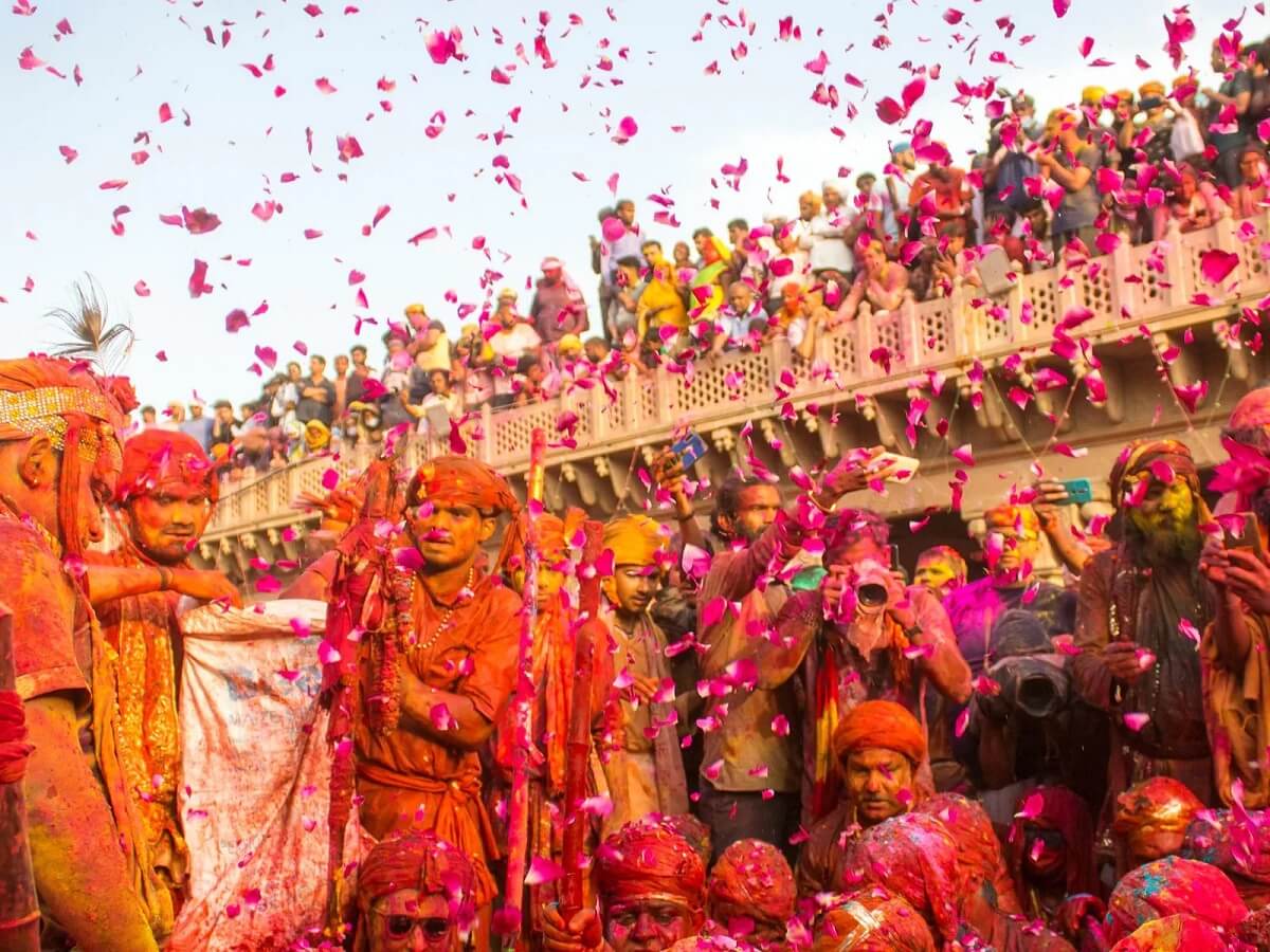 Holi Festival in Mathura