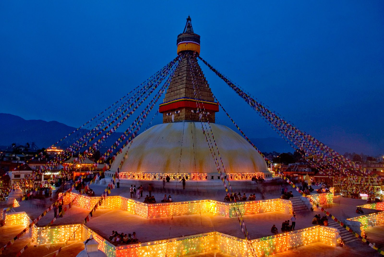 Boudhanath in Kathmandu