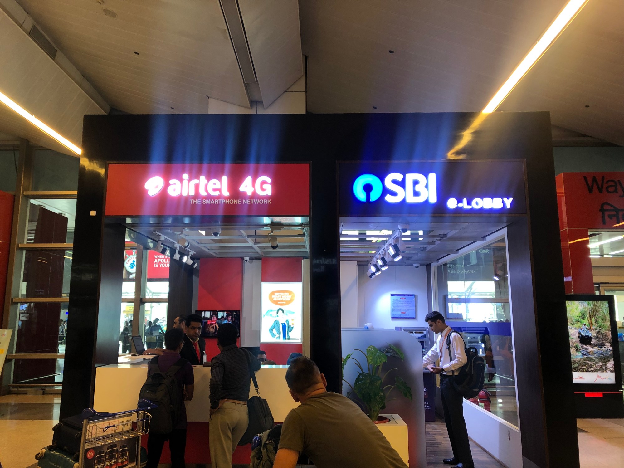 Buying SIM Card at Delhi Airport