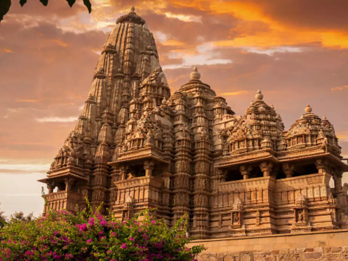 Khajuraho temples in India