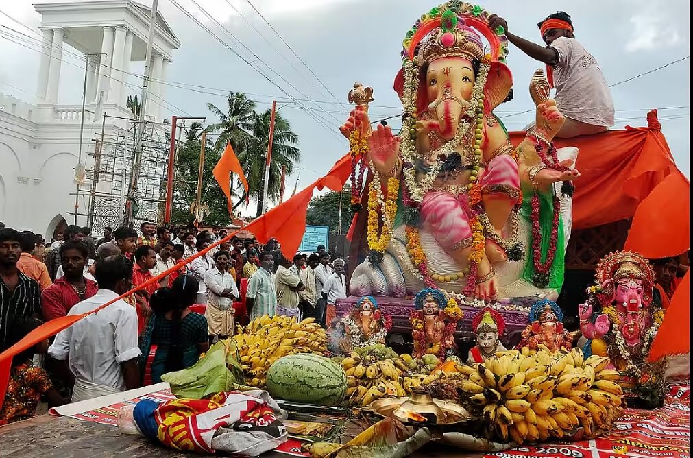  Celebración de Ganesh Chaturthi