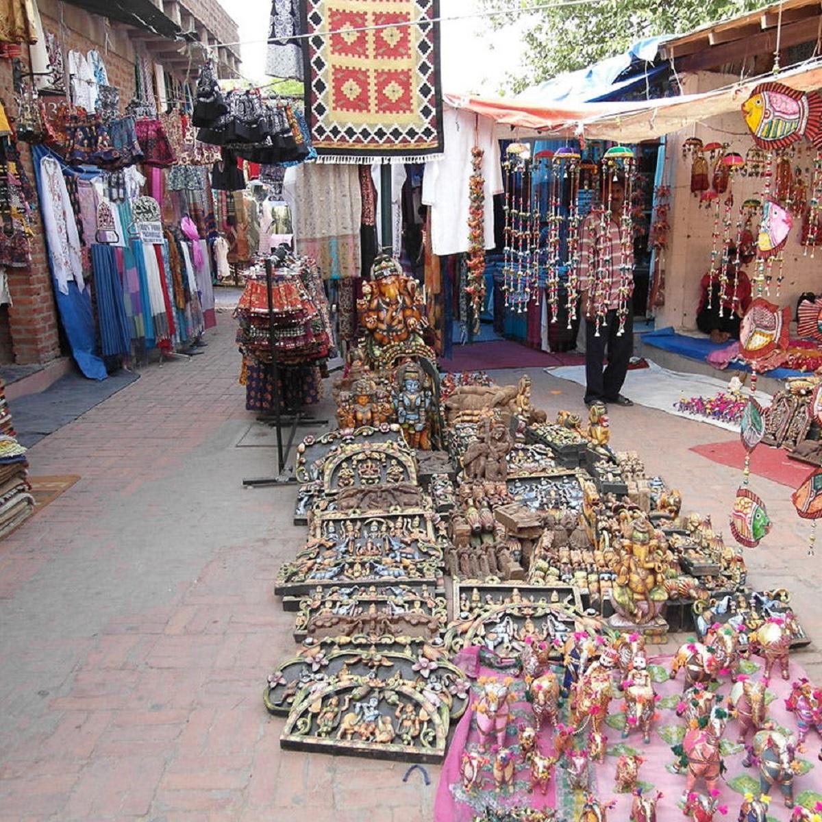 Nehru Bazaar en Jaipur