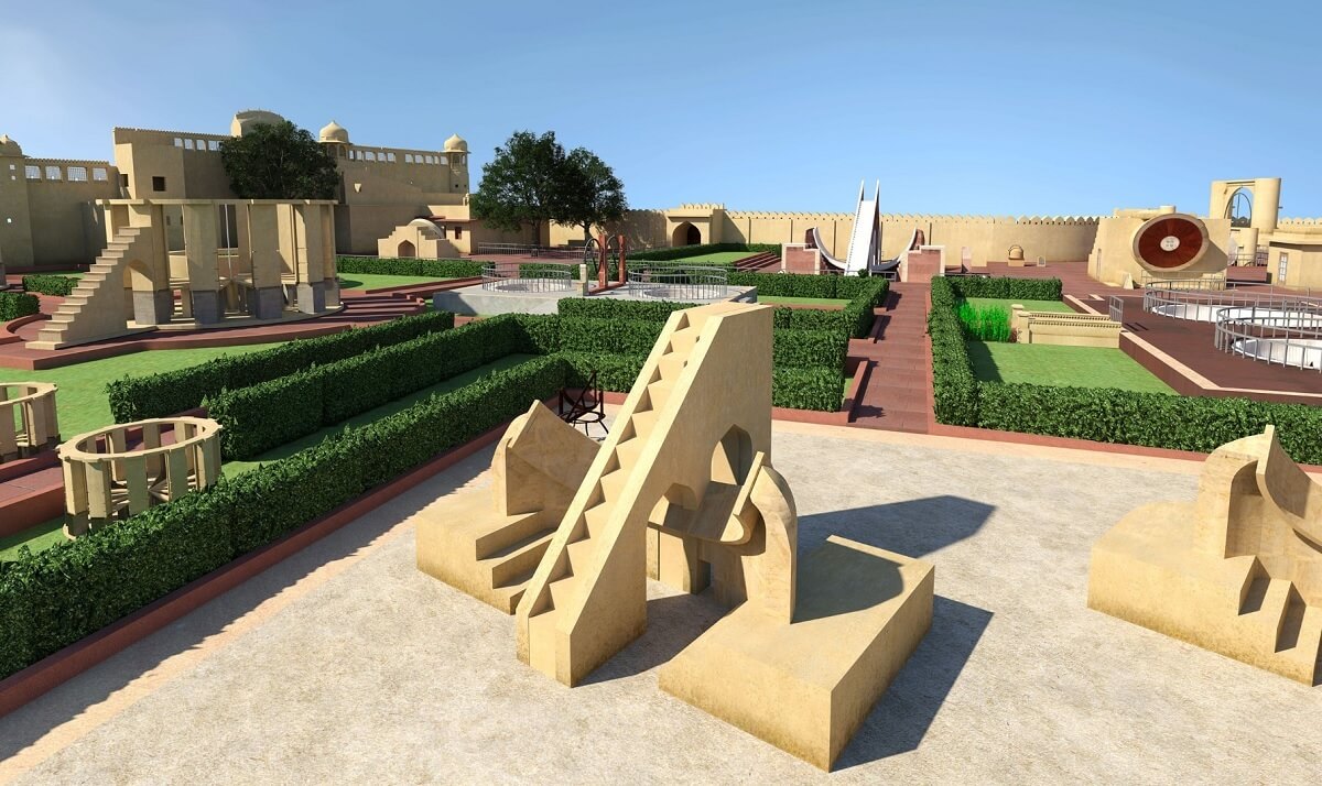 Estructuras principales de Jantar Mantar