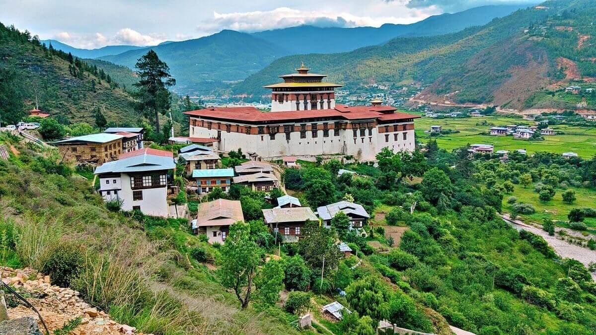  Bután-Monasterio de Rinpung Dzong