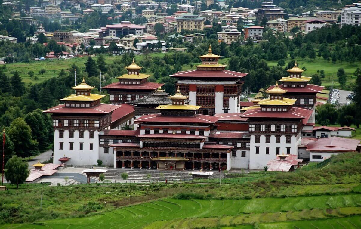  Bután-Monasterio de Tashichho Dzong