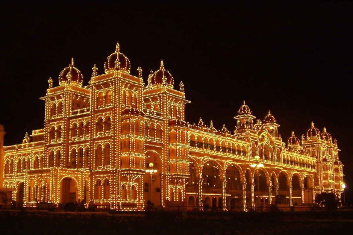 Mysore-Diwali en la ciudad de los palacios