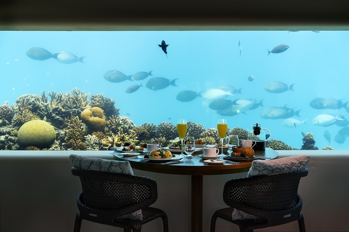 Edge - Underwater Restaurant (Niyama Private Islands)