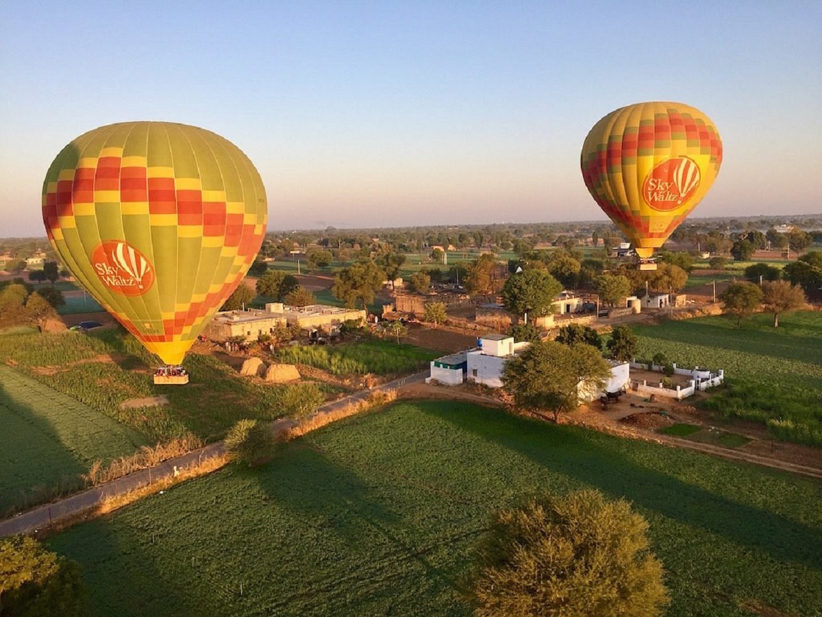 Paseo en Globo Aerostático sobre Jaipur