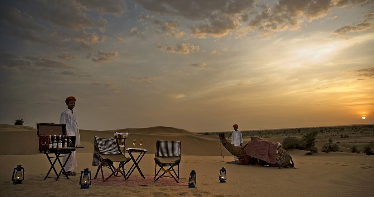 Jaisalmer Desert Camp: Experiencia familiar en el desierto