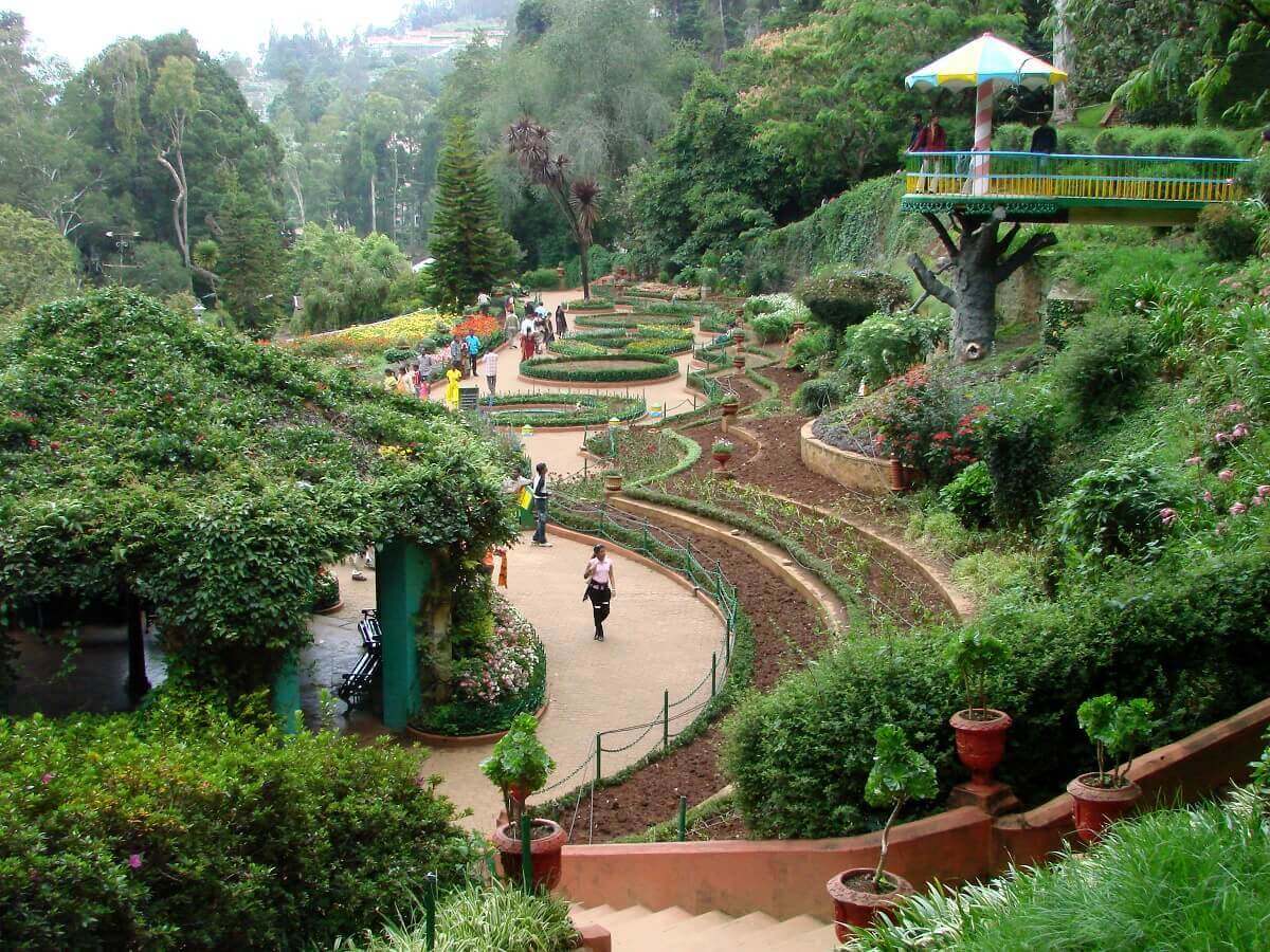 Ooty, Tamil Nadu-Jardines botánicos y clima fresco