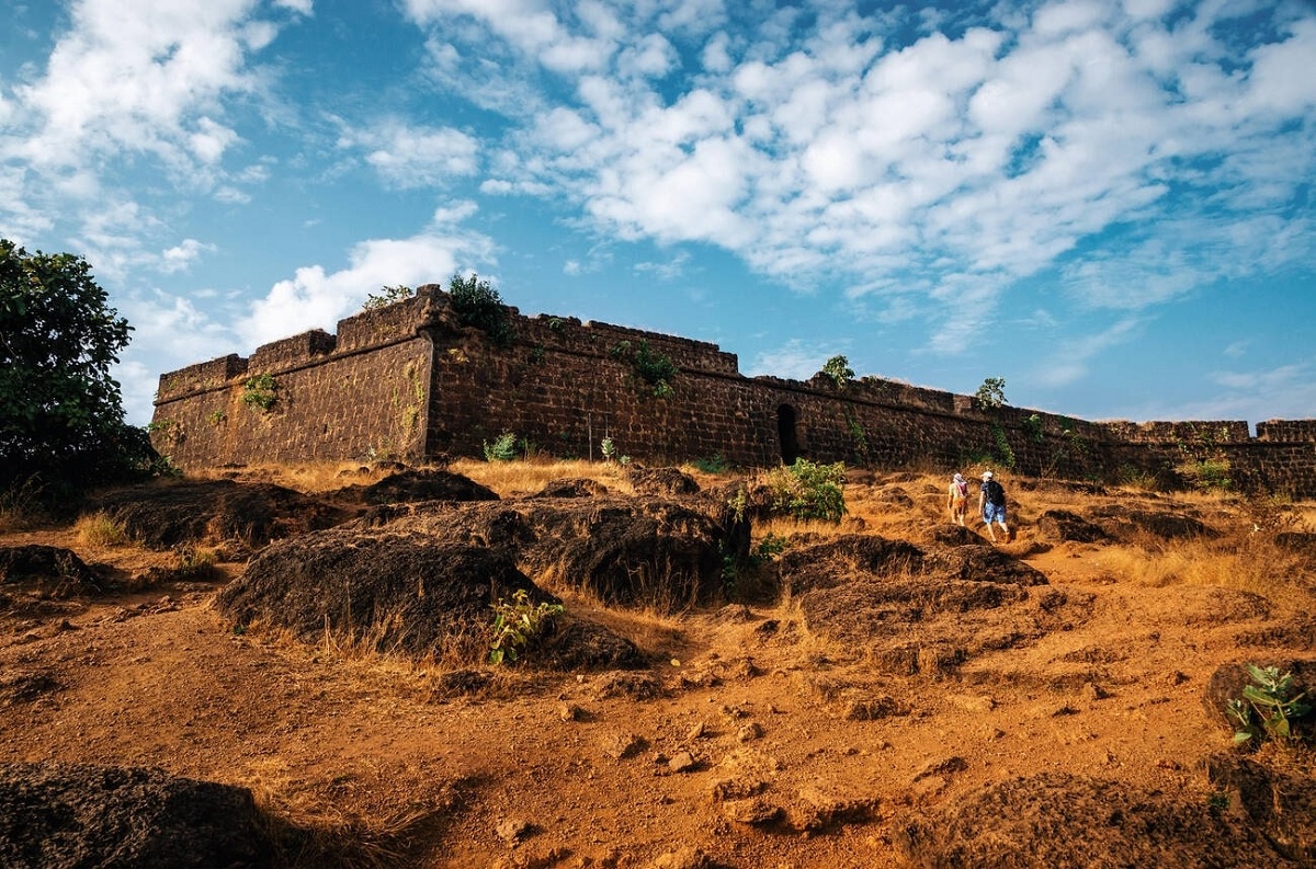  Chapora Fuerte en Goa