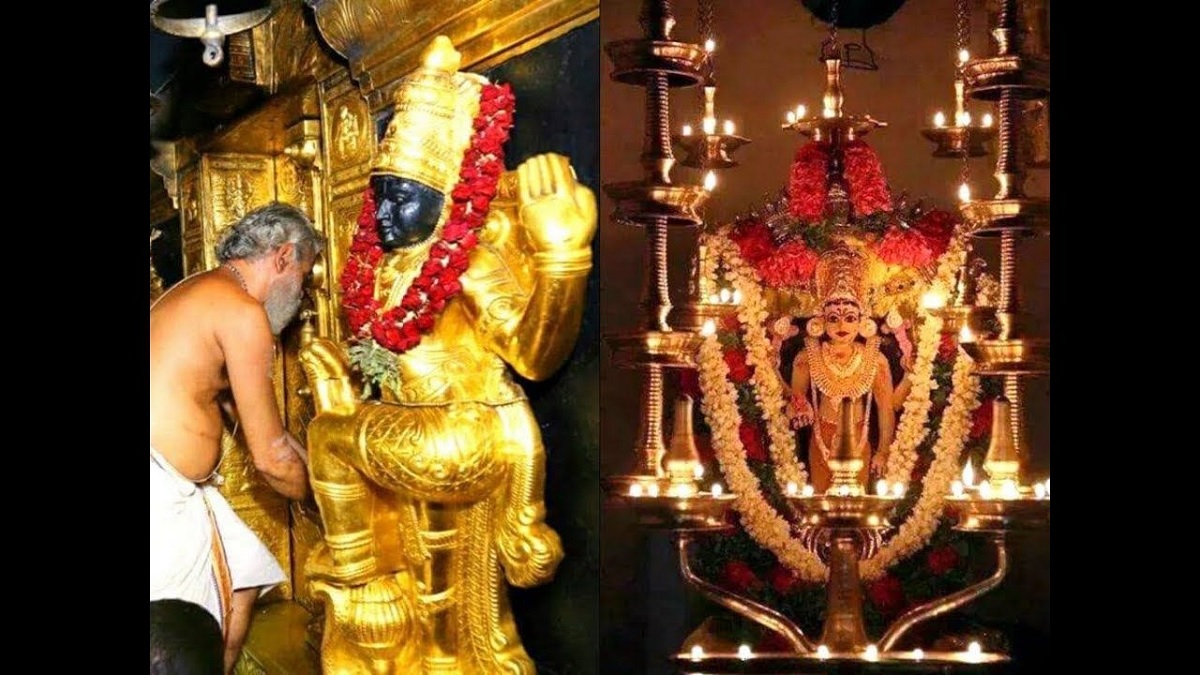 Templo de Krishna Guruvayur Kerala