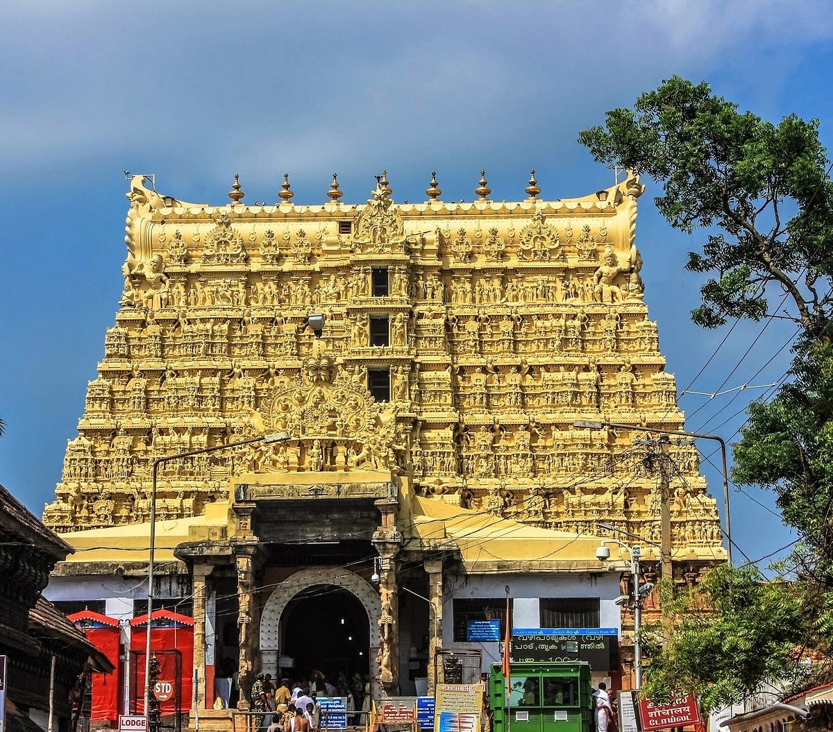 Templo de Padmanabhaswamy Thiruvananthapuram Kerala