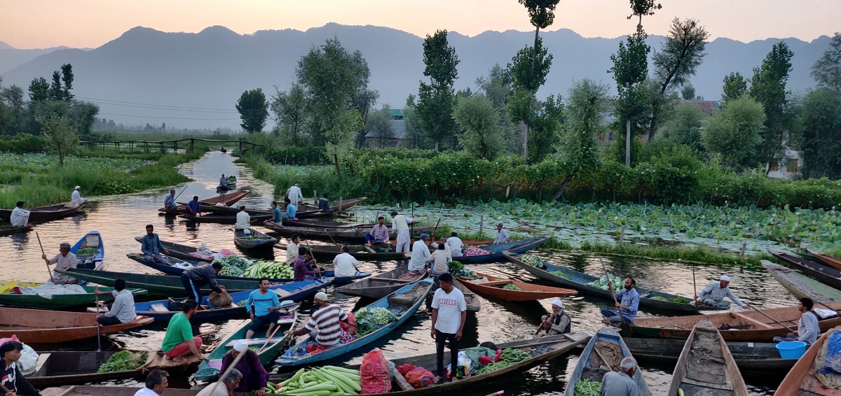 Floating Vegetable mercado – Srinagar