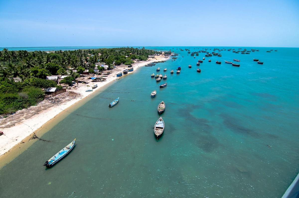 Isla de Pamban en Rameswaram