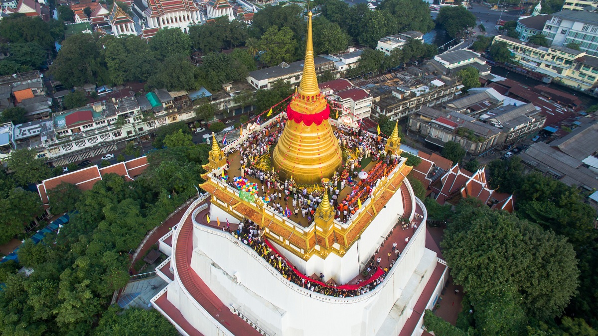 Wat Saket (Templo de la Montaña Dorada) - Bangkok