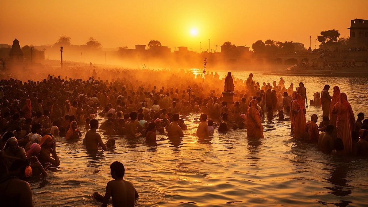 Preparativos para la Maha Kumbh Mela 2025