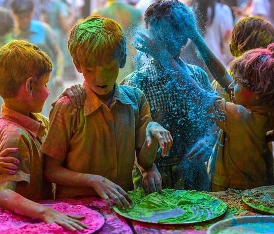 Vaije holi en jaipur